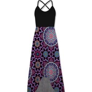 Last chance! Closet clear out! High low maxi dress